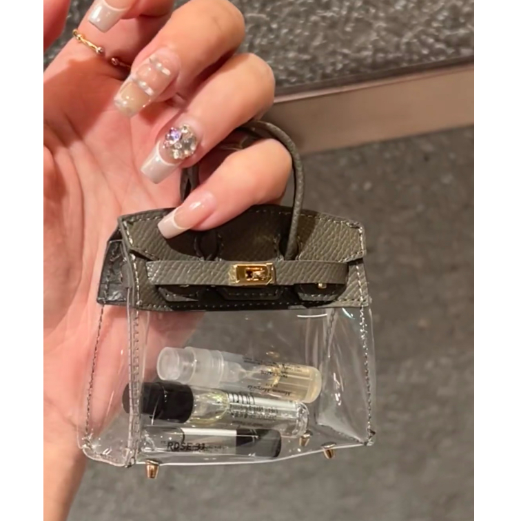 網紅嗨咔汽車鑰匙包套可愛女精緻耳機迷你小包包零錢包女士小提包