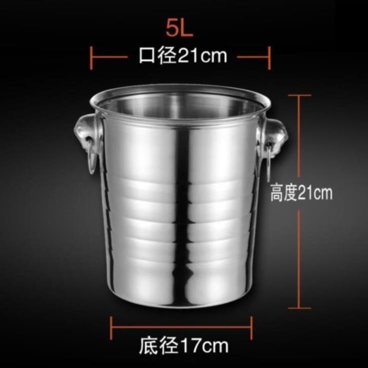 虎头不锈钢冰桶ktv冰桶啤酒冰块桶商用酒桶香槟桶红酒冰镇桶酒吧