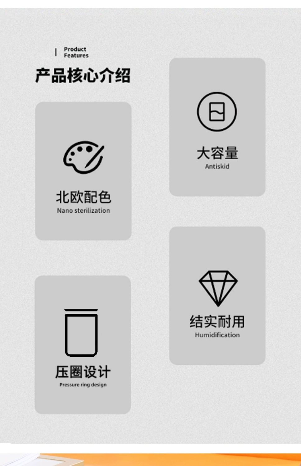 网红垃圾桶家用客厅轻奢卧室简约无盖厕所卫生间厨房大号北欧创意