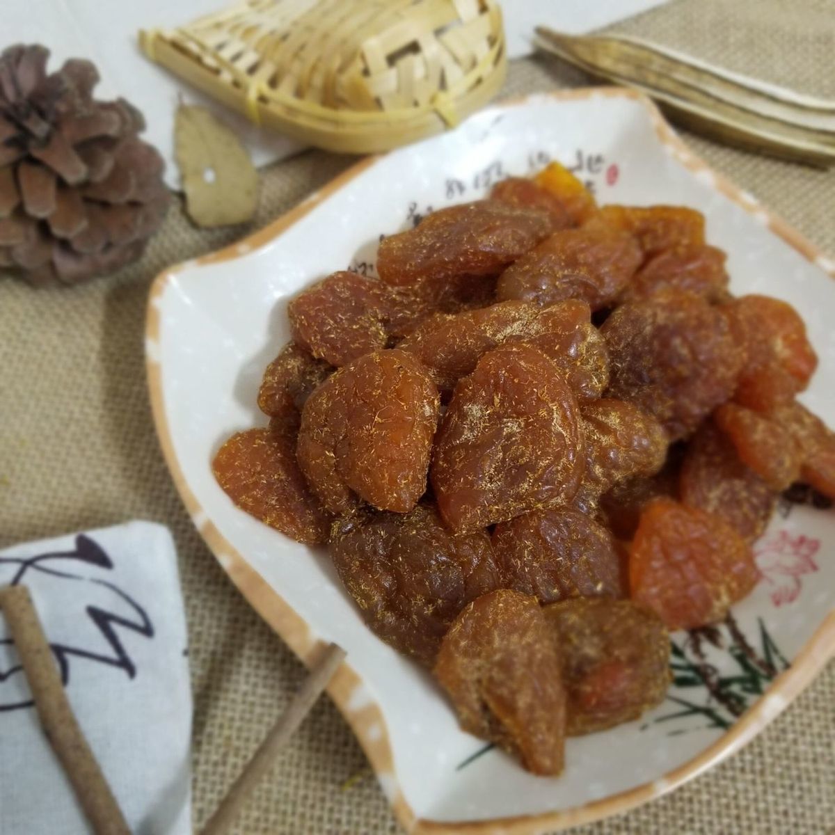 瑞香食品广东传统特产甘草枇杷干纯手工制作零食蜜饯果脯水果干