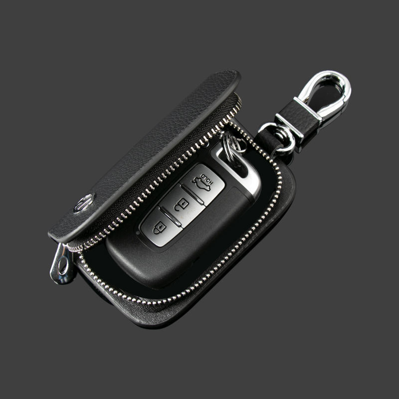Leather car key bag for men and women all inclusive remote control key case Volkswagen Benz BMW Audi Nissan Buick