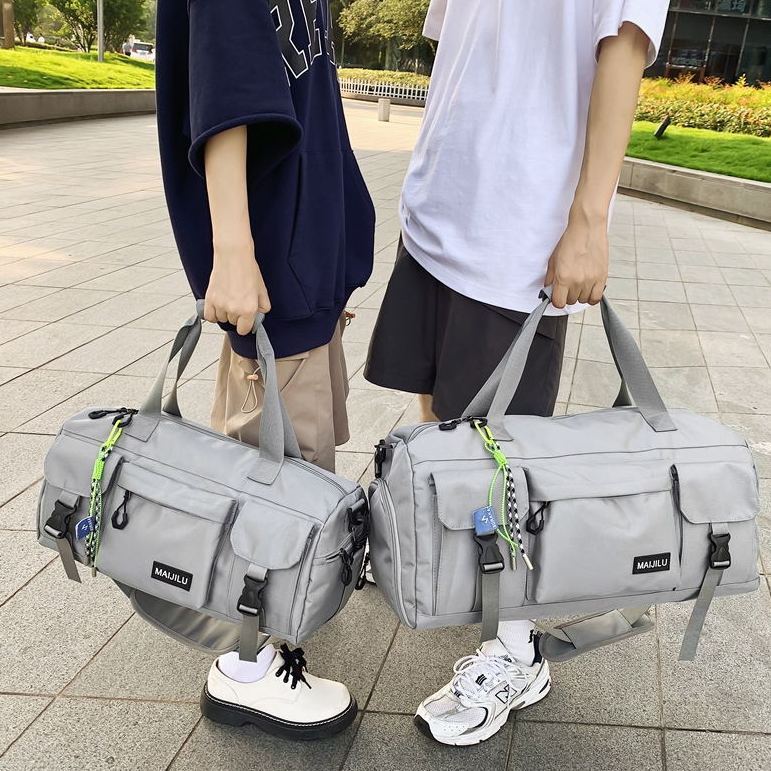 大容量男女手提行李包旅行包单肩旅行袋旅游包鞋位健身包行李袋