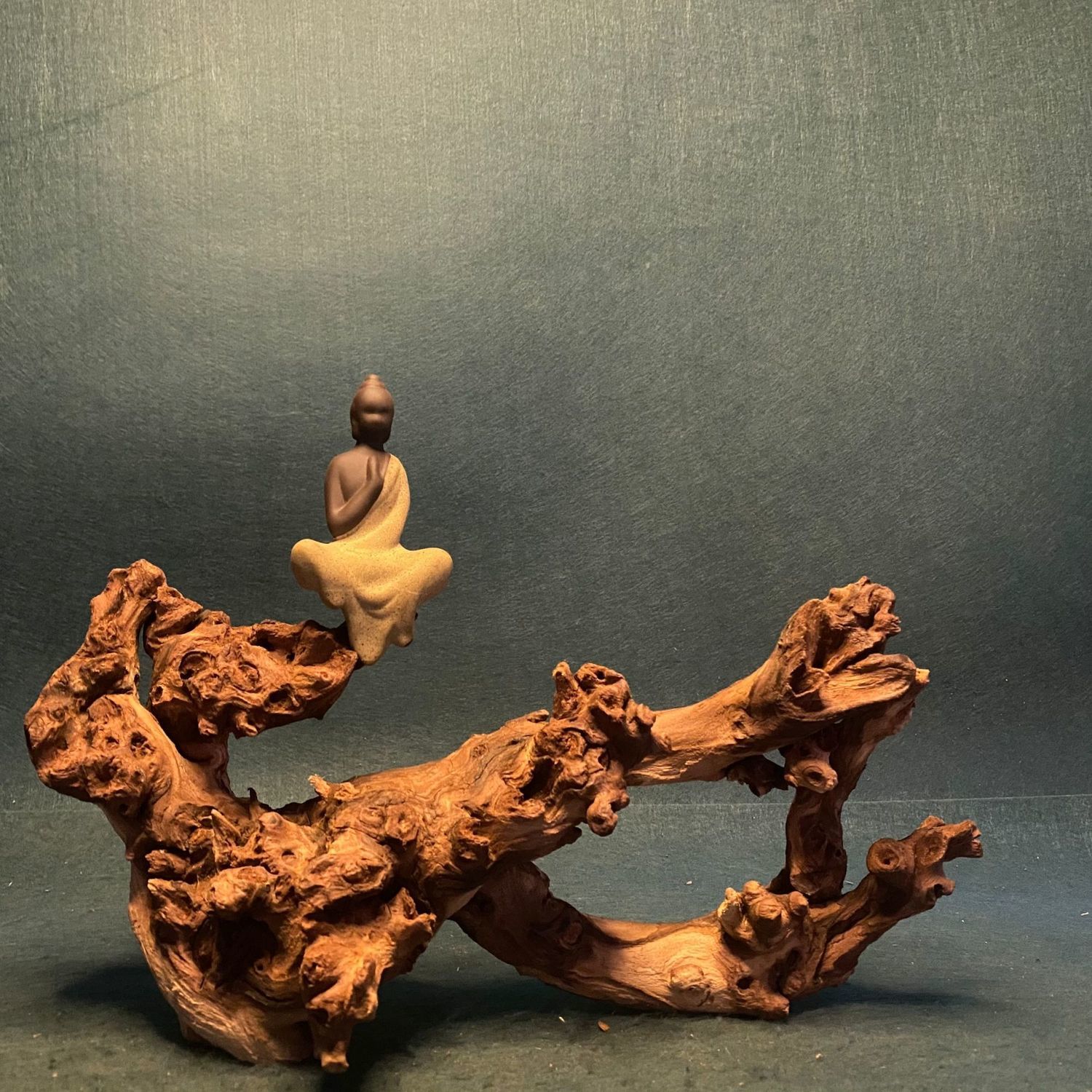 特价树根雕艺摆件金丝红原木鱼缸水族造景中式玄关客厅装饰非崖柏