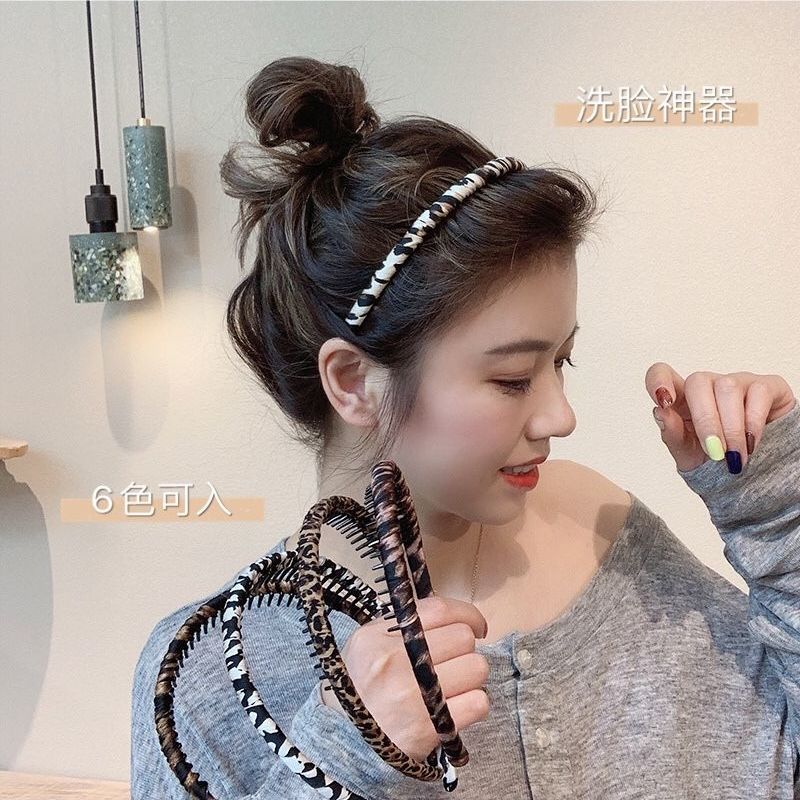 復古防滑發卡發箍女百搭韓國網紅2022年新款頭飾時尚外出洗臉頭箍