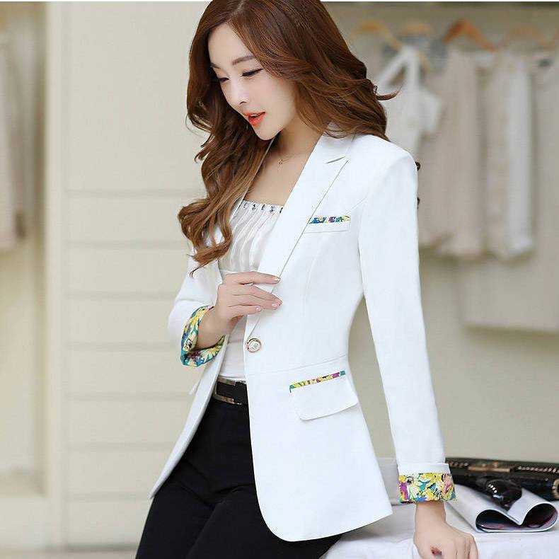 Suit women's jacket long-sleeved professional Korean women's clothing spring and autumn 2022 new casual trendy all-match ladies small suit