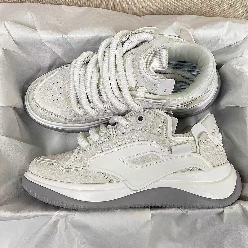 2026 Spring Original Design Casual Bread Shoes Unisex Platform Sneakers_voghion.com