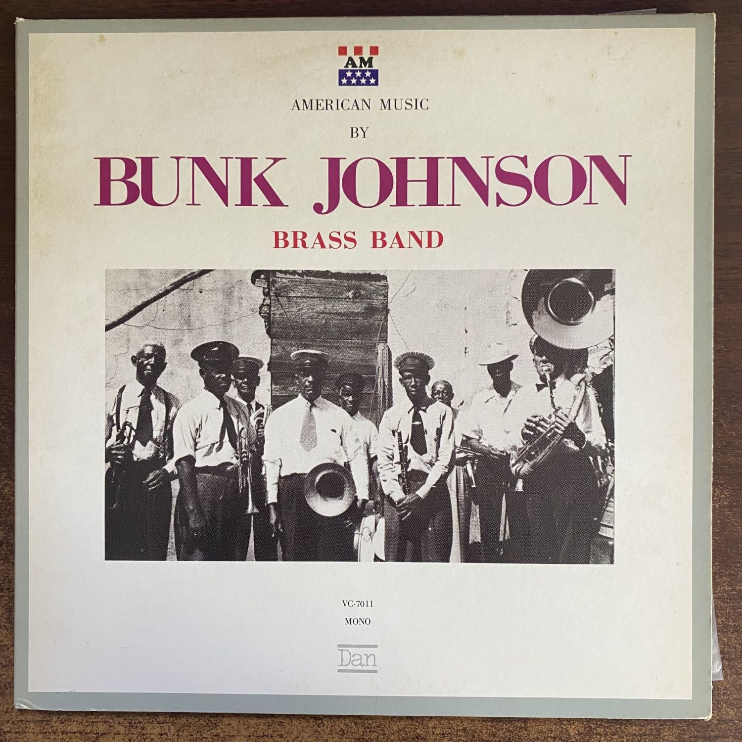 bunk johnson brass band – brass band r版 nm- 黑胶lp 003