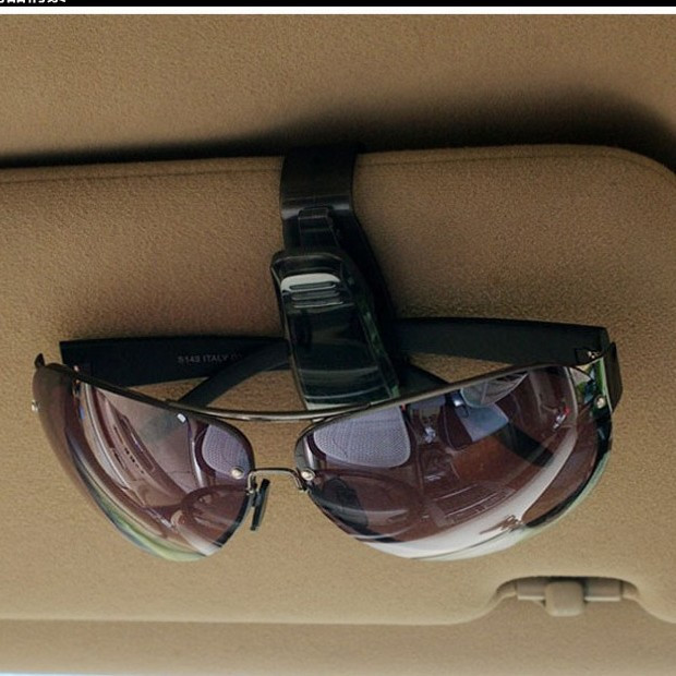 Vehicle glasses clip multifunctional vehicle Sunglasses bracket interior eye box creative vehicle sunshade storage clip