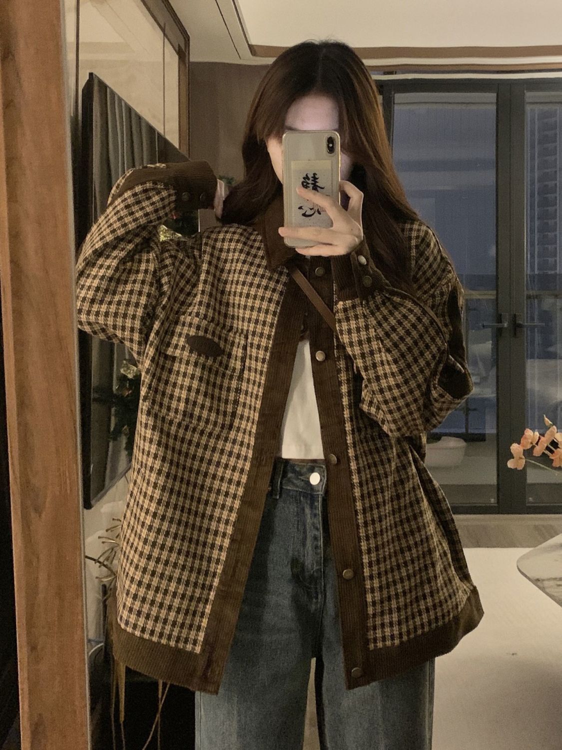 Korean version design sense Xiaoxiang style sub-jacket female spring and autumn new ins student jacket retro tooling top