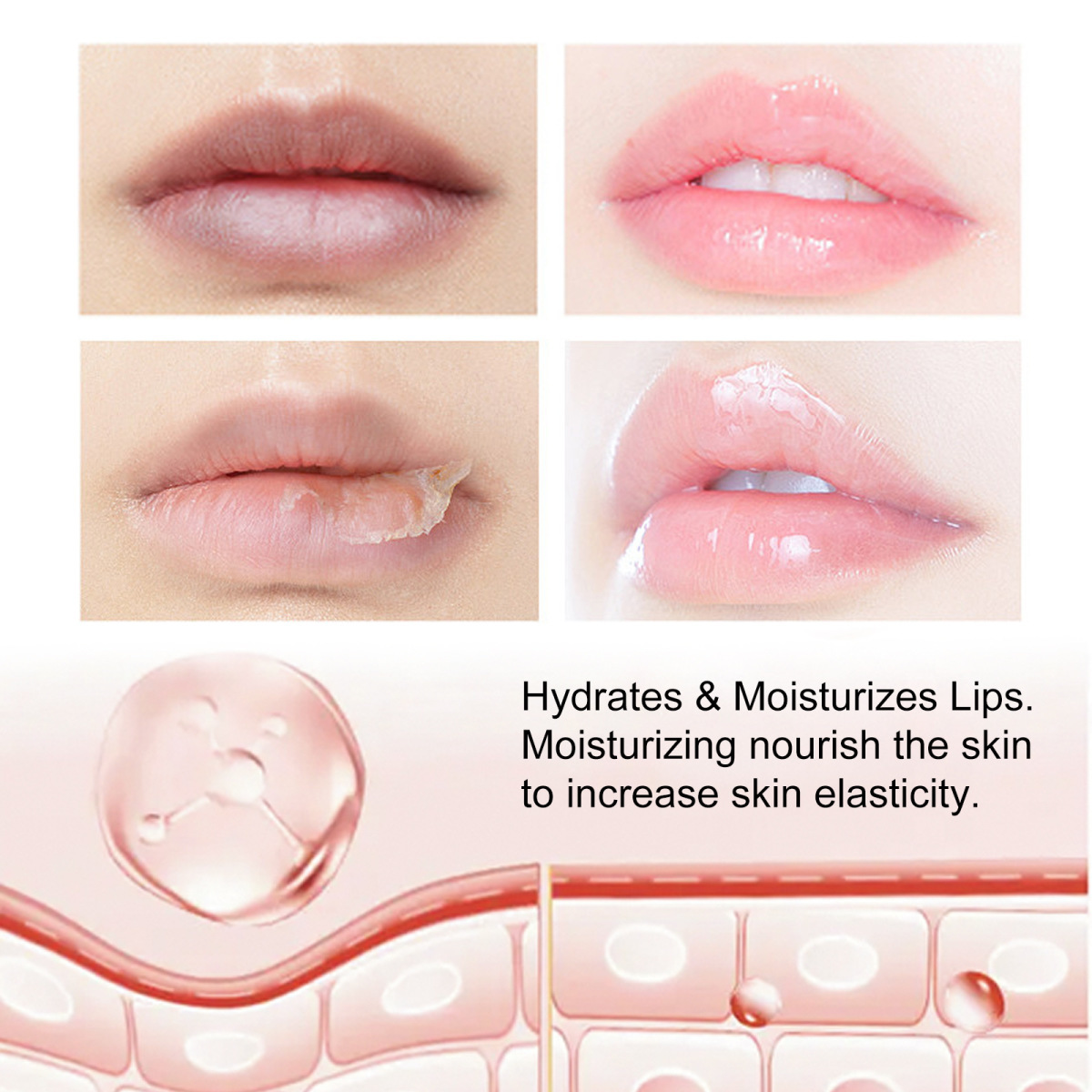 Ophellend Peeling Crème fir d'Lippenlinnen ze reduzéieren, ze befeuchten an dout Haut ze entfernen 2024_voghion.com