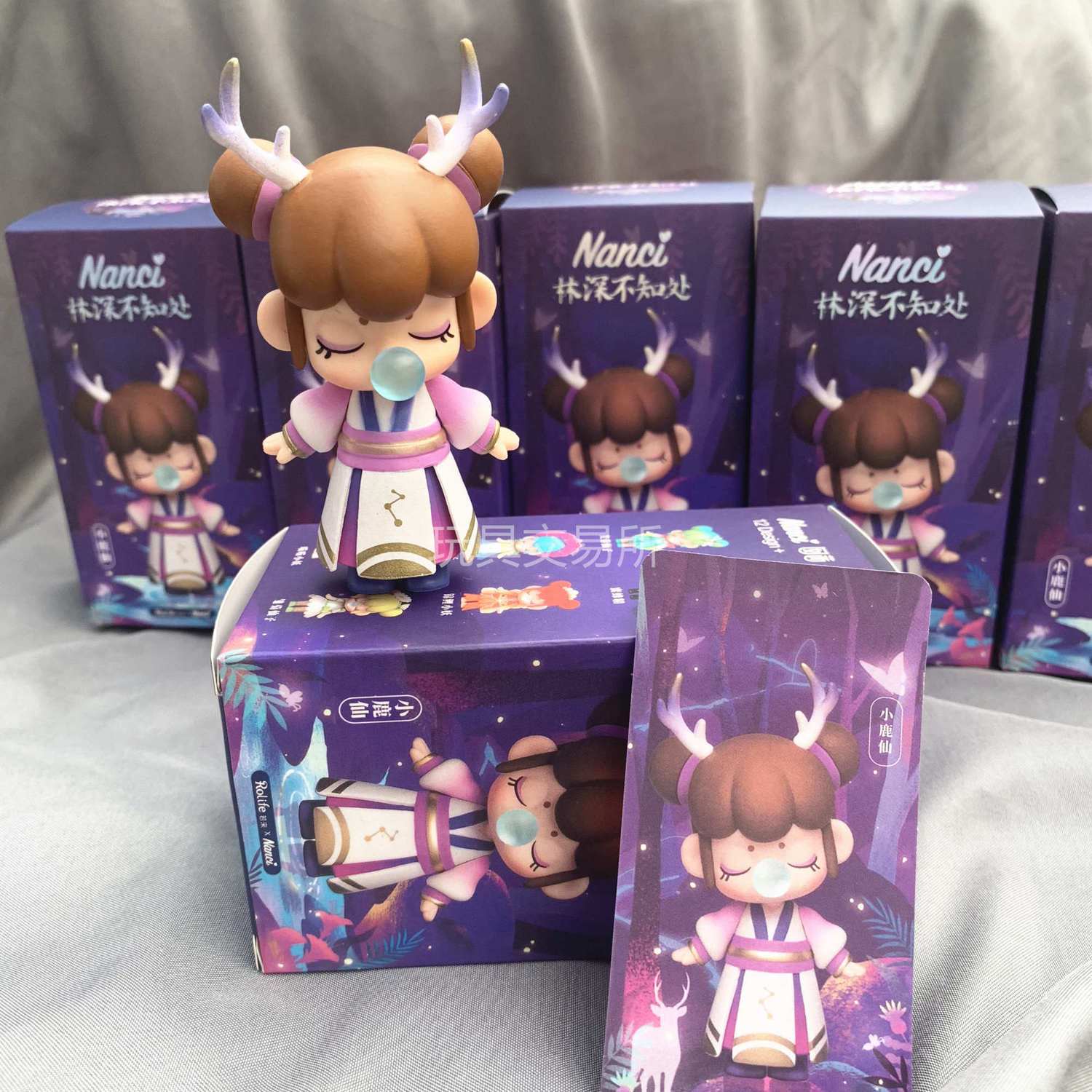 囡茜今夕何夕2林深不知处系列盲盒祖国版nanci古风女子手办娃娃