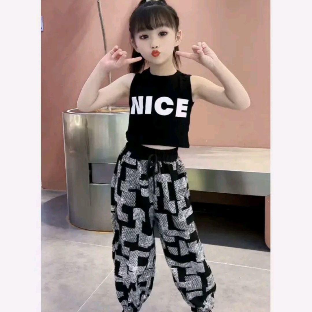 女童夏季套裝2022新款網紅韓版洋氣時髦大兒童運動休閒炸街童裝潮