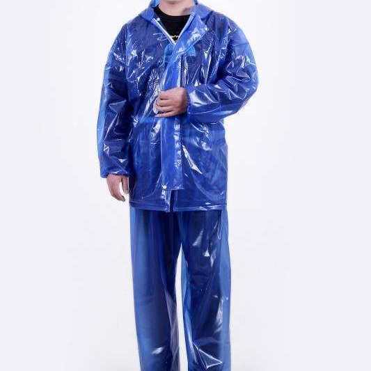 88722-雨衣 分体 连体雨衣套装男女士款徒步骑行旅游成人雨衣雨裤长雨衣-详情图
