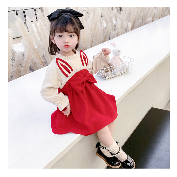 Girls' Dresses  Spring and Autumn New Korean Fashion Children's Birthday Skirts Children's Fashionable Super Fairy Princess Dresses