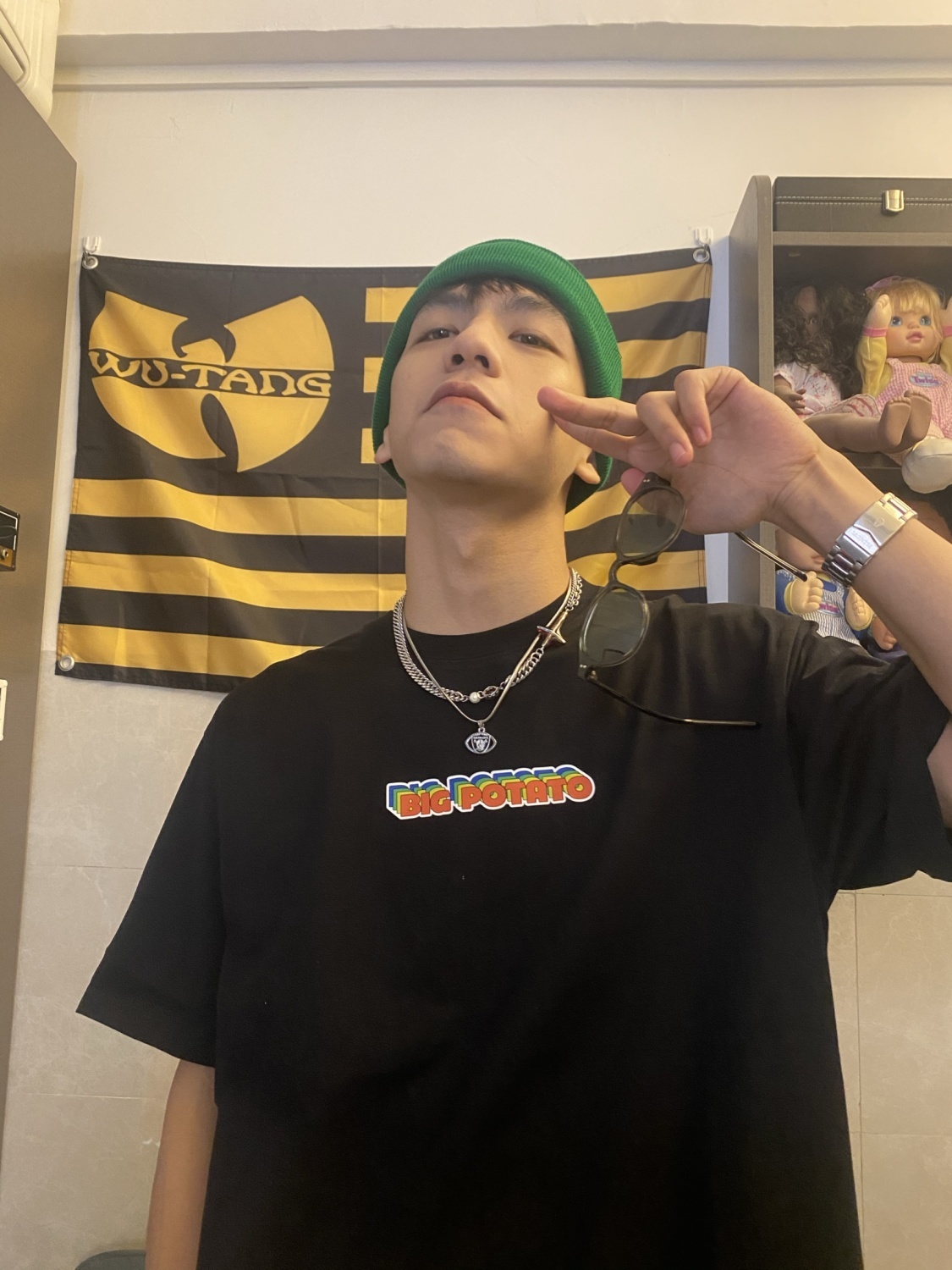 夏季新款純棉短袖男潮牌ins港風男半袖t恤寬鬆百搭五分袖上衣服潮