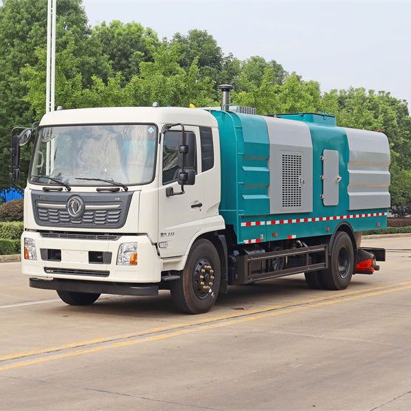 吸尘车东风天锦10吨12吨后置吸尘车 粉尘煤场冶炼厂扫地车