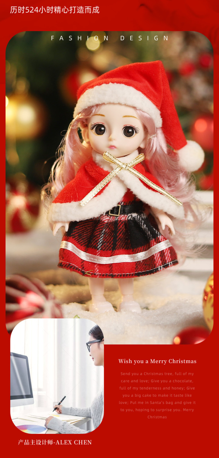  洋彤乐芭比娃娃套装玩具小女孩子生日礼物新款公主圣诞节礼品