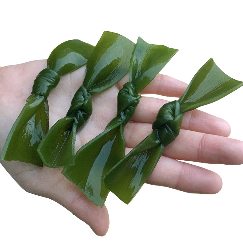 大连直发5斤海带结海带扣新鲜脆嫩免蒸盐渍海带半干货火锅串串食