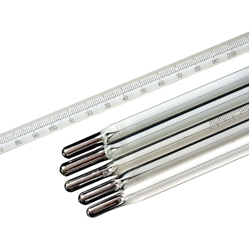 High precision thermometer high temperature high precision 0.1 ℃ mercury in glass thermometer for industrial chemical laboratory
